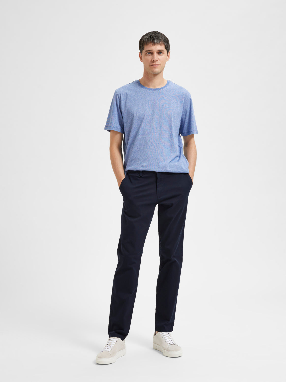 SLHSLIM-NEW Pants - Dark Sapphire